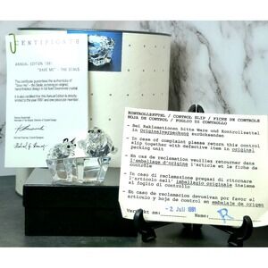 Swarovski Crystal 1991 Annual Edition Save Me The Seals 158872 W/Box 58